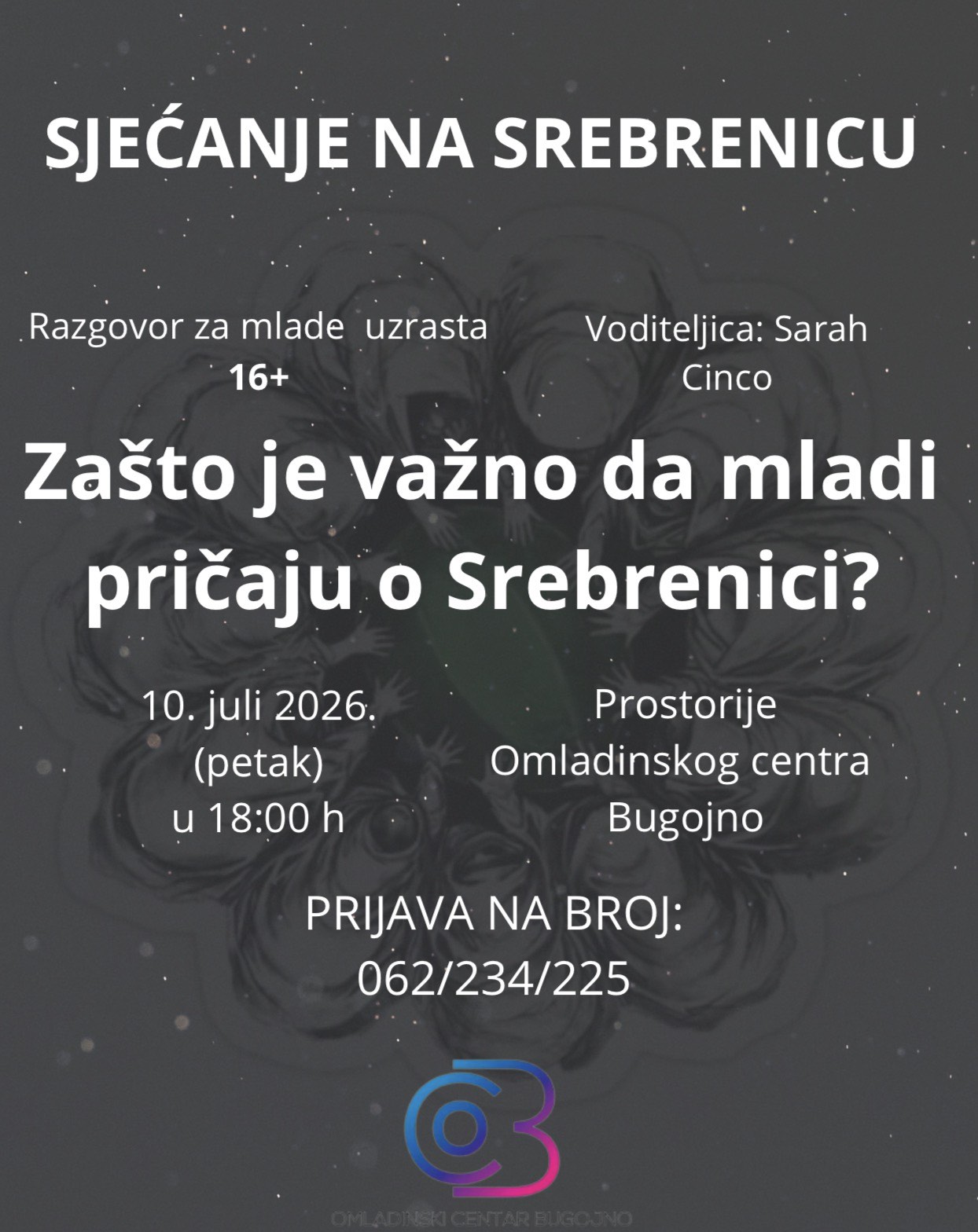 Sjećanje na Srebrenicu: Razgovor za mlade o važnosti kulture sjećanja