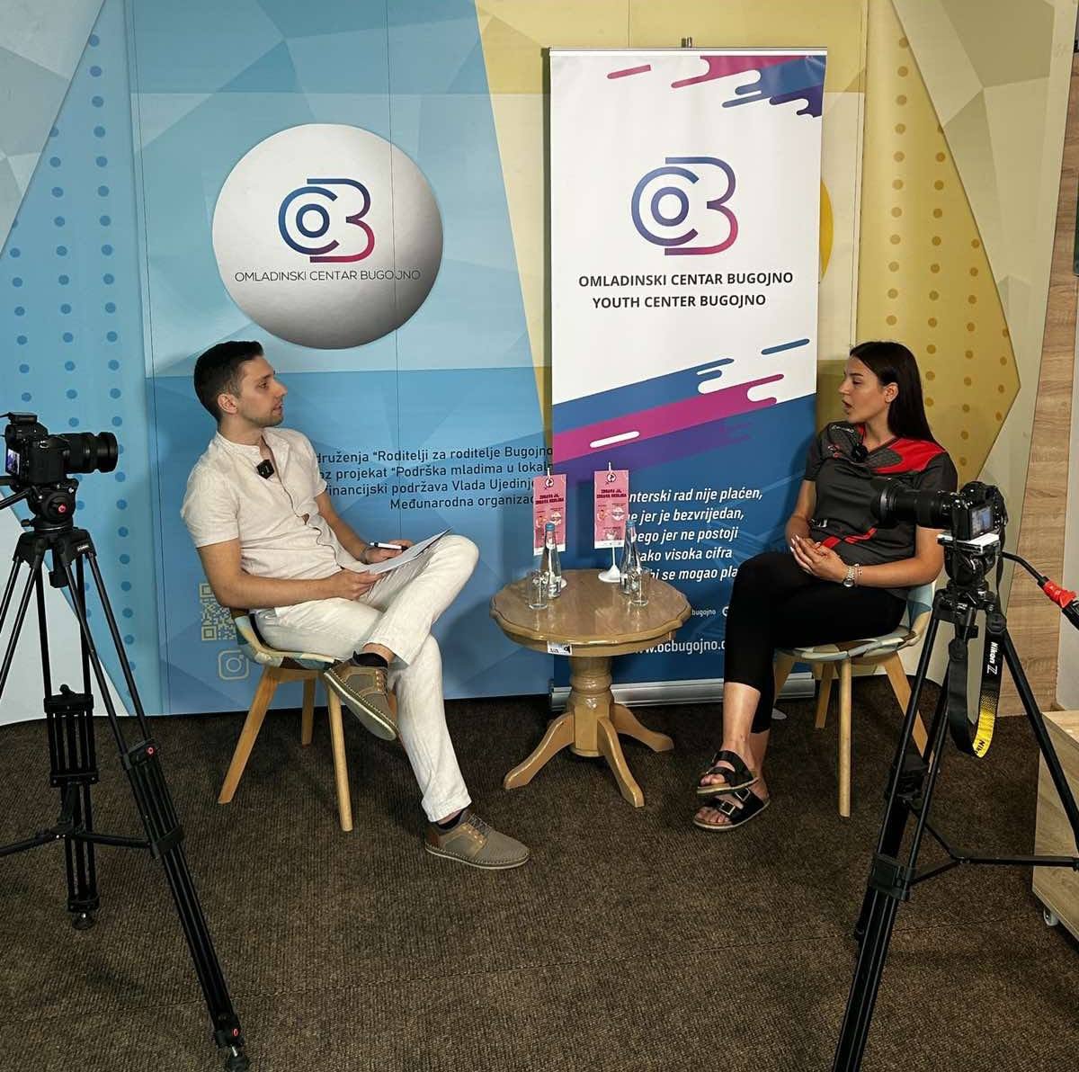 Uspješno realizovano snimanje 5 epizoda podcasta „Zdrava mladost“ u organizaciji Omladinskog centra Bugojno